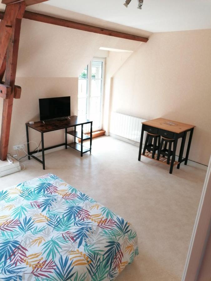 Studio Avec Vue Sur La Baie Avranches Buitenkant foto