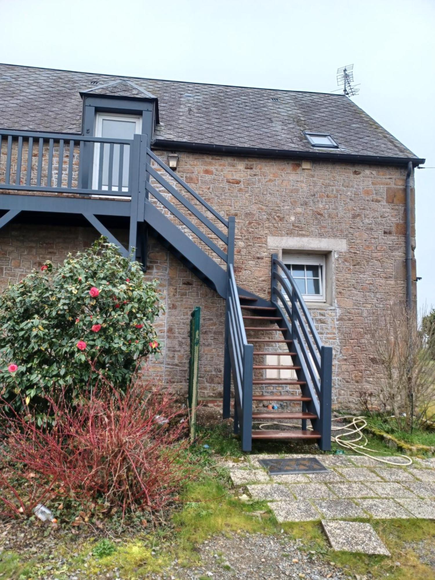 Studio Avec Vue Sur La Baie Avranches Buitenkant foto