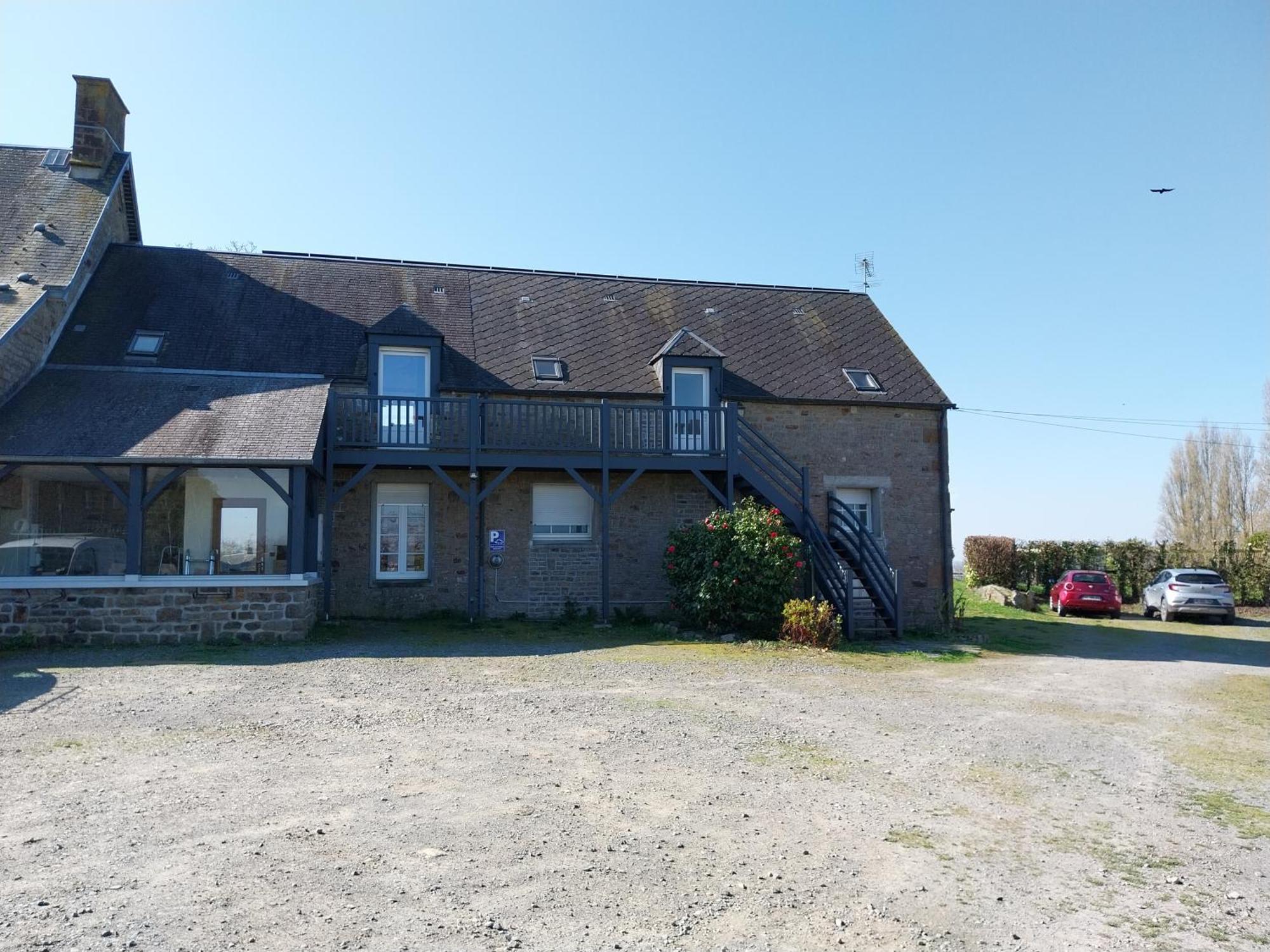 Studio Avec Vue Sur La Baie Avranches Buitenkant foto